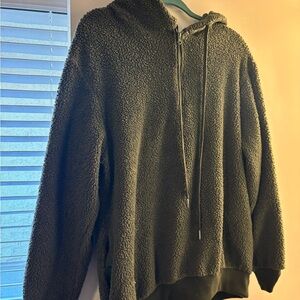 Cozy Gray Fleece women’s Sweater